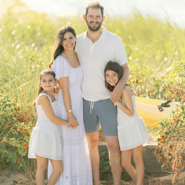 Kenny Herman with his family